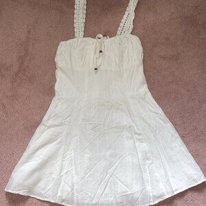 White Mini Dress, Size Small from Mustard Seed